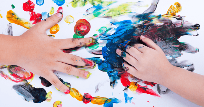 Finger painting