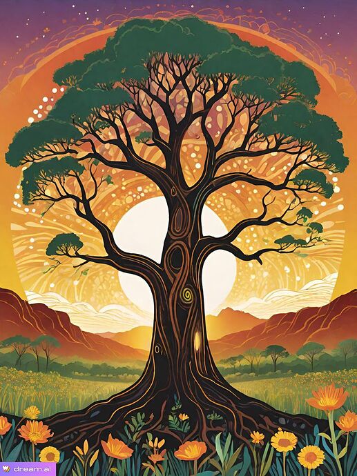tree art (AI)