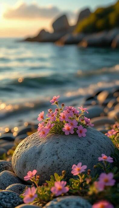 Even in the hardest places, beauty finds a way to bloom_