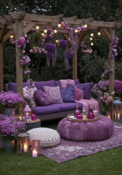 purple backyard joys