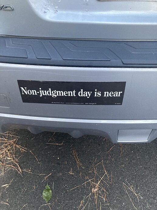 non judgement day