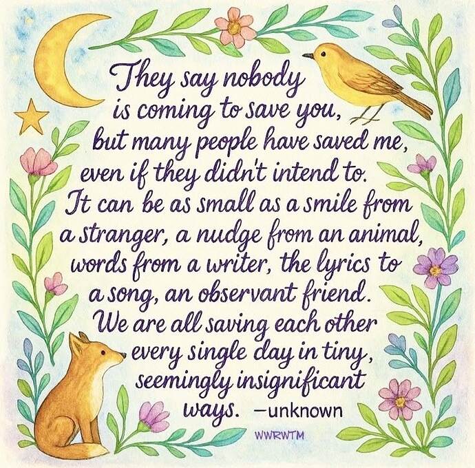 May you be kind to yourself.....