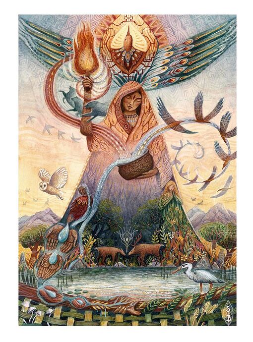 mediine festival poster - carry peace