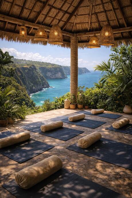 Cliffside Yoga Retreat in Spain