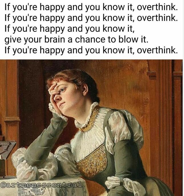 overthink