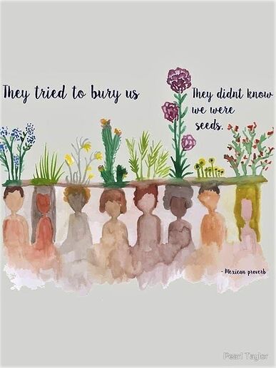 bury seeds